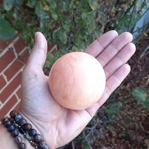 Orange Calcite Sphere